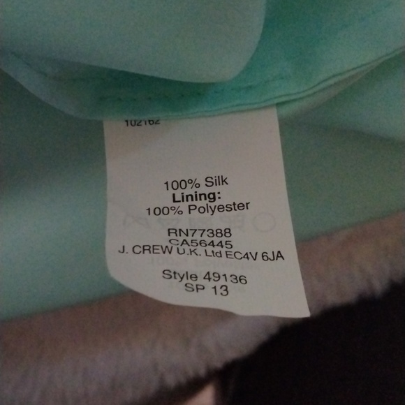 J. Crew Louisa silk chiffon dress - Picture 8 of 9